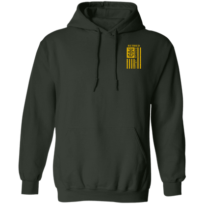 Retired Master Chief Flag FB Pullover Hoodie