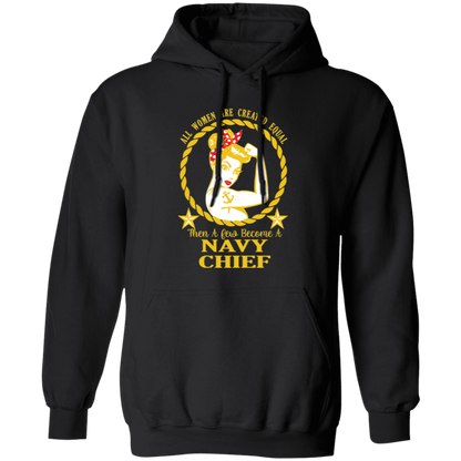 Navy Girl V2 Pullover Hoodie