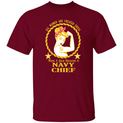 Navy Girl V2 5.3 oz. T-Shirt
