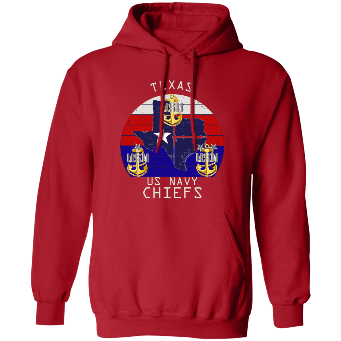 Texas Chiefs Pullover Hoodie