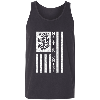 Master Chief Flag White  Unisex Tank