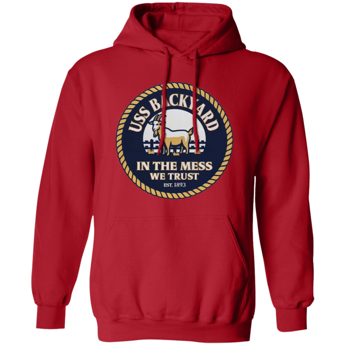 USS Backyard Pullover Hoodie