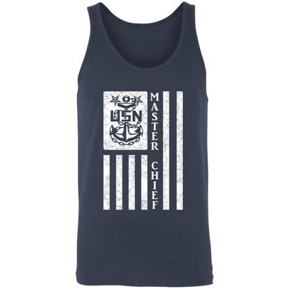 Master Chief Flag White  Unisex Tank