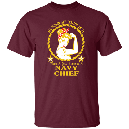 Navy Girl V2 5.3 oz. T-Shirt