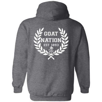 Goat Nation White FB Pullover Hoodie