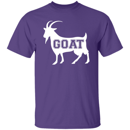 GOAT White 5.3 oz. T-Shirt