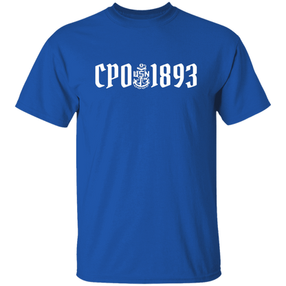 CPO 1893 White 5.3 oz. T-Shirt