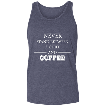 Coffee Love White Design Unisex Tank