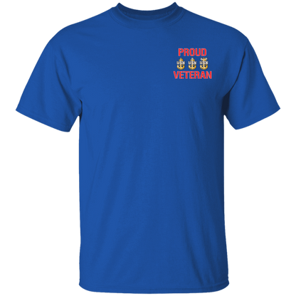 Proud Veteran FB 5.3 oz. T-Shirt