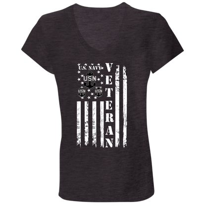 Veteran Chief Ladies' Jersey V-Neck T-Shirt
