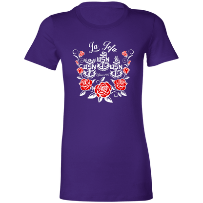 La Jefa Rose White Ladies' Favorite T-Shirt