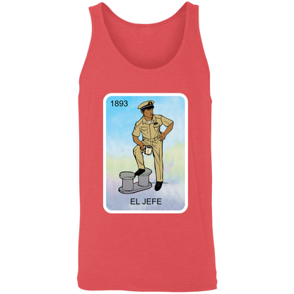 El Jefe V2 Card Unisex Tank