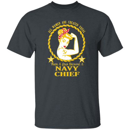 Navy Girl V2 5.3 oz. T-Shirt