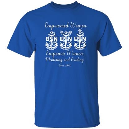 Empowered Women White Design 5.3 oz. T-Shirt