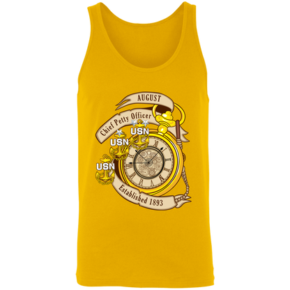 August CPO Unisex Tank