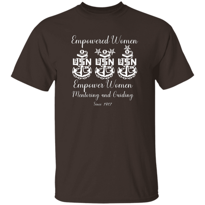 Empowered Women White Design 5.3 oz. T-Shirt