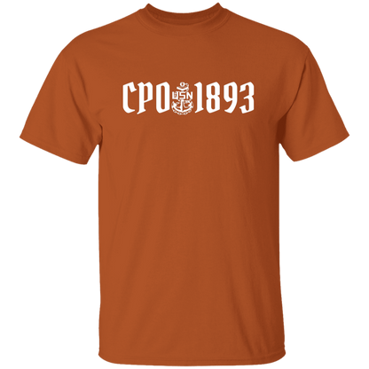 CPO 1893 White 5.3 oz. T-Shirt