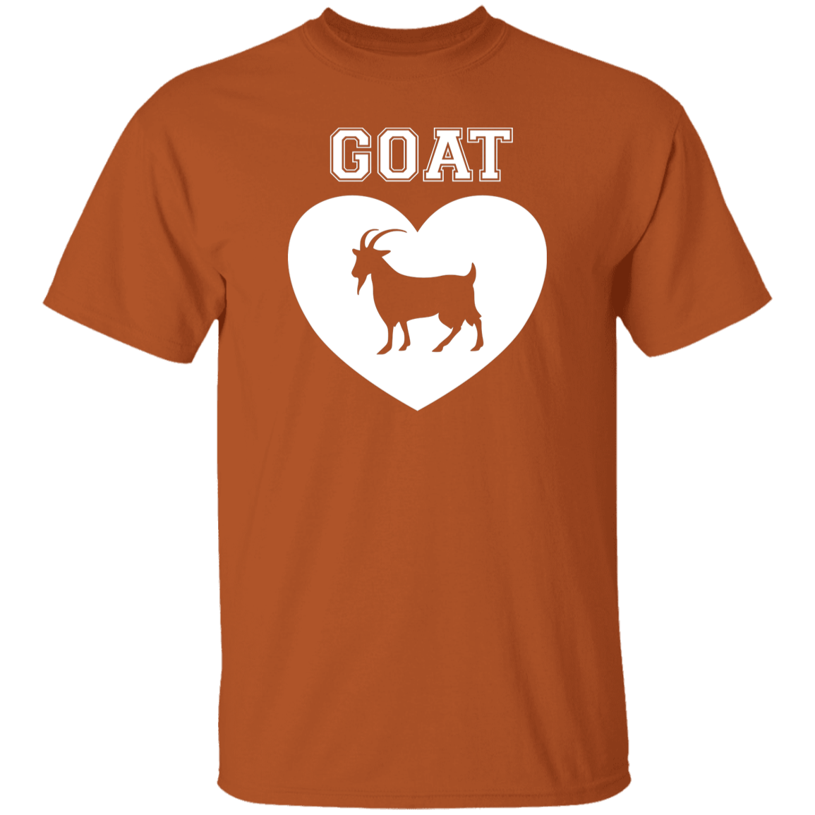 Goat Heart White 5.3 oz. T-Shirt