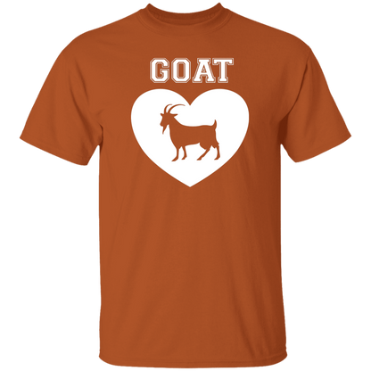 Goat Heart White 5.3 oz. T-Shirt