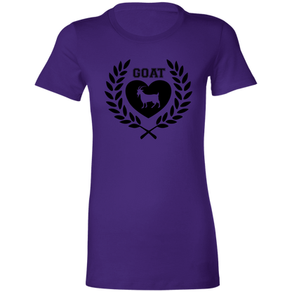 Goat Wreath Ladies' Favorite T-Shirt