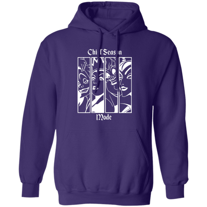 Wicked Mode White Pullover Hoodie