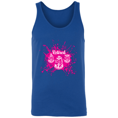 Retired Chief Pink Paint Unisex Tank