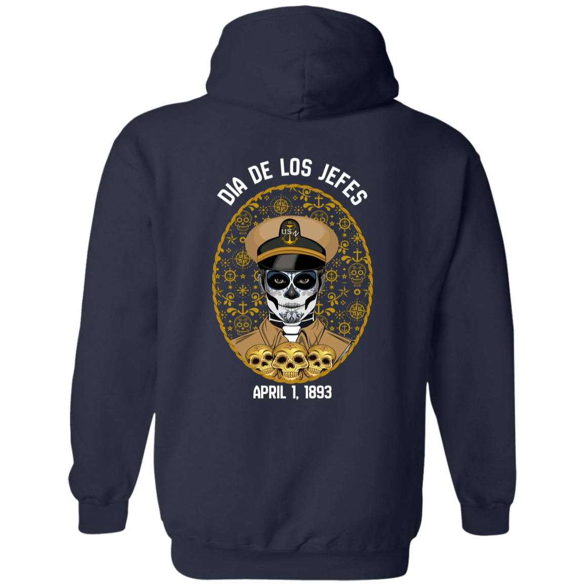 Dia De Los Jefes FB Pullover Hoodie