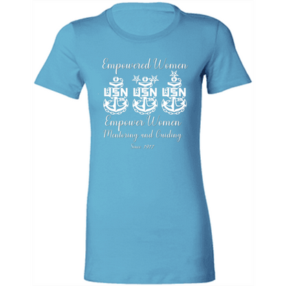 Empowered Women White Design Ladies' Favorite T-Shirt