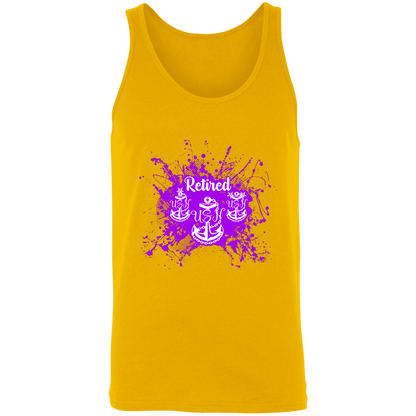 Retired Chief Purple Paint Unisex Tank