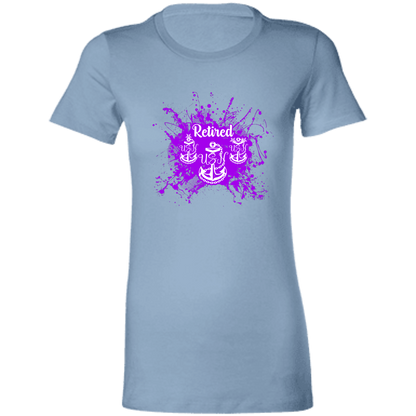 Retired Chief Purple Paint Ladies' Favorite T-Shirt