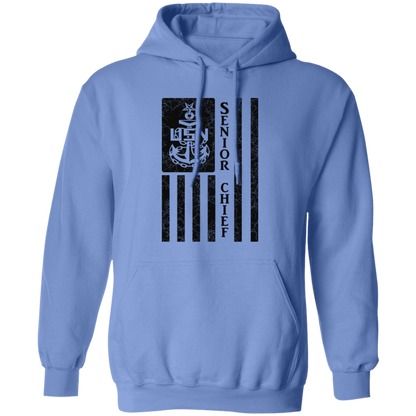 Senior Chief Flag  Pullover Hoodie