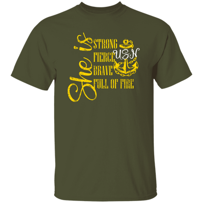 She Is Gold 5.3 oz. T-Shirt