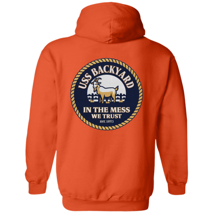 USS Backyard FB Pullover Hoodie