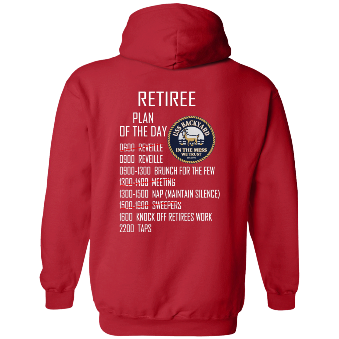 Retiree POD Pullover Hoodie