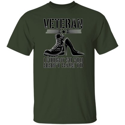 Veteran I Fought 5.3 oz. T-Shirt