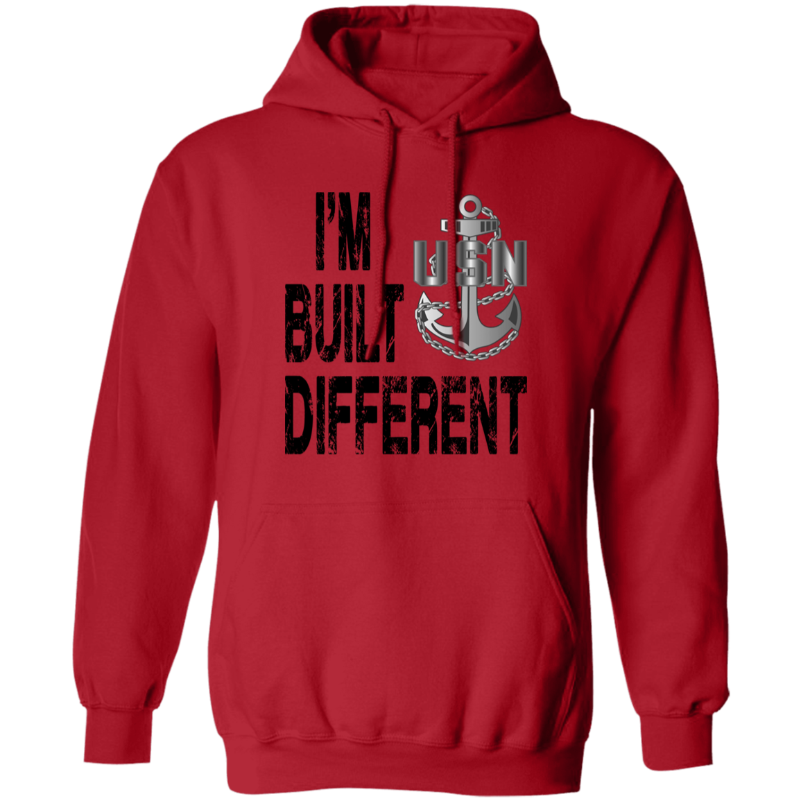 Built Different Pullover Hoodie