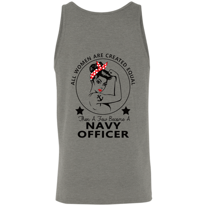 Navy Girl Officer FB Unisex Tank