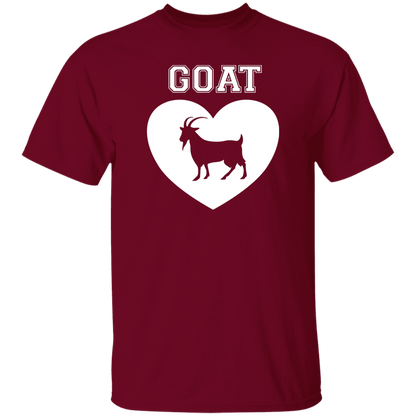 Goat Heart White 5.3 oz. T-Shirt