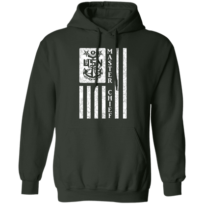 Master Chief Flag White Pullover Hoodie