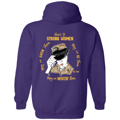 Strong Woman FB Pullover Hoodie