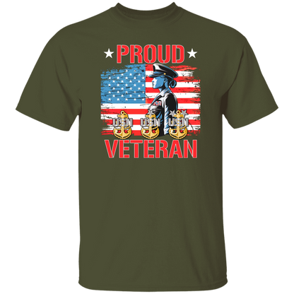 Proud Veteran 5.3 oz. T-Shirt