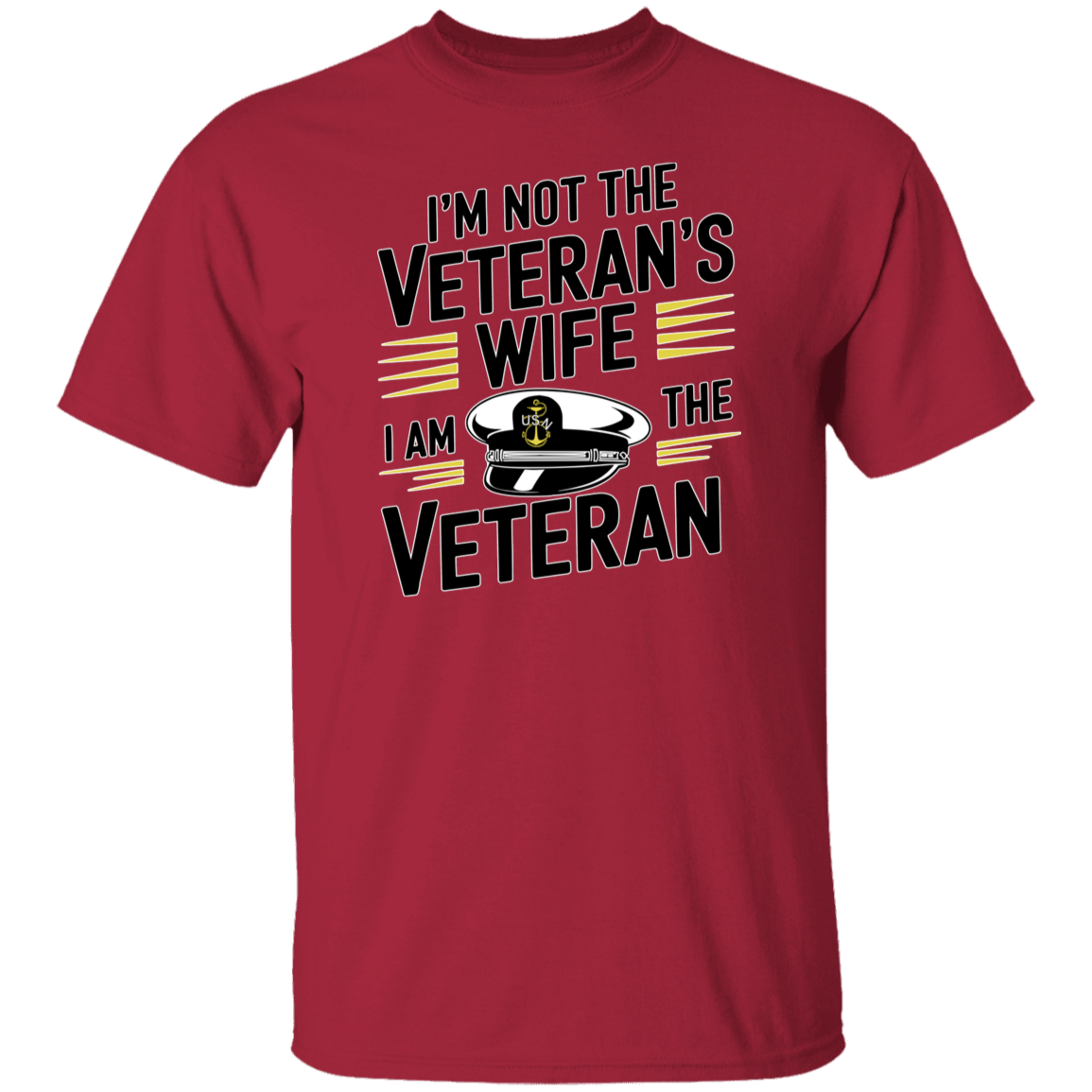 I am the Veteran 5.3 oz. T-Shirt