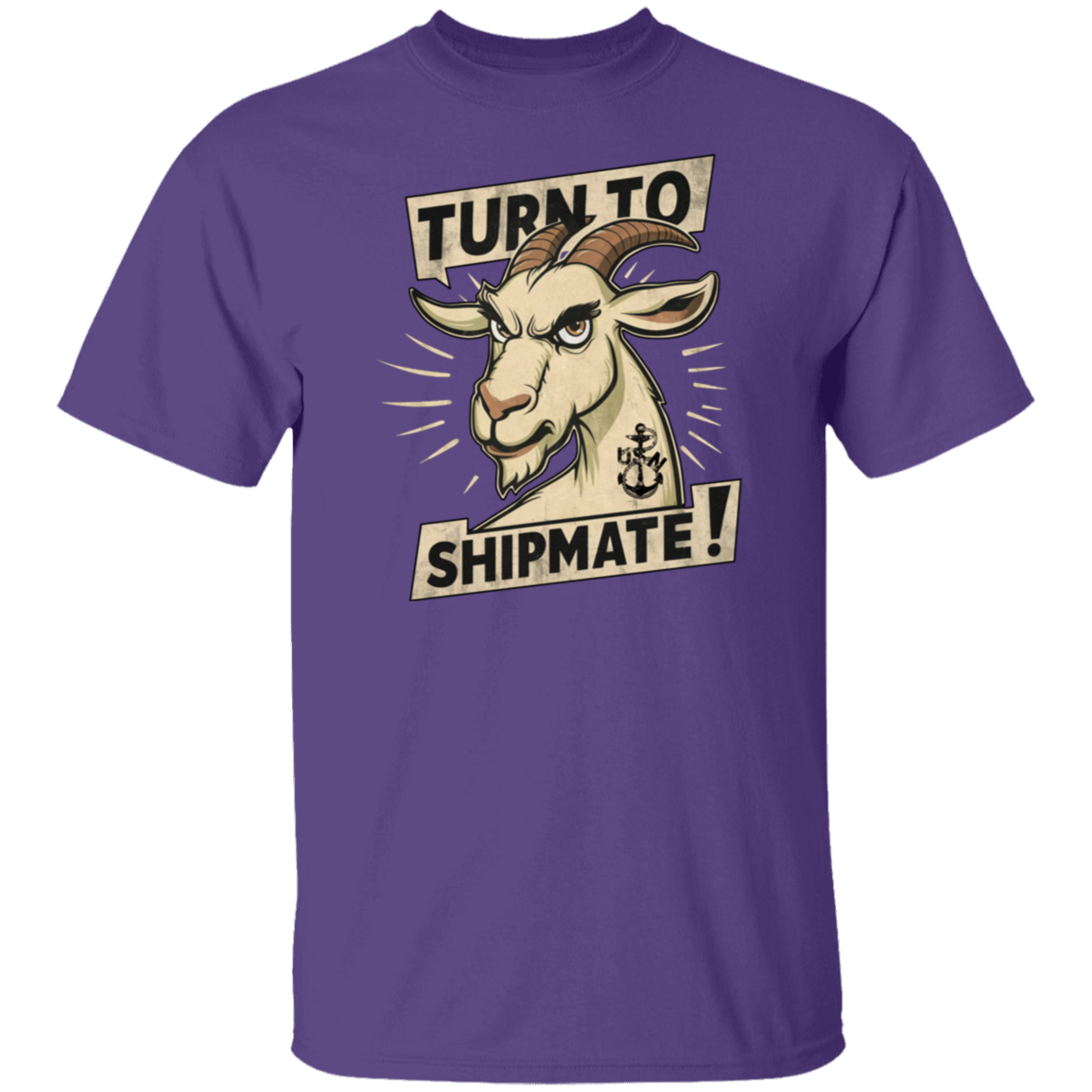 Turn To Shipmate 5.3 oz. T-Shirt