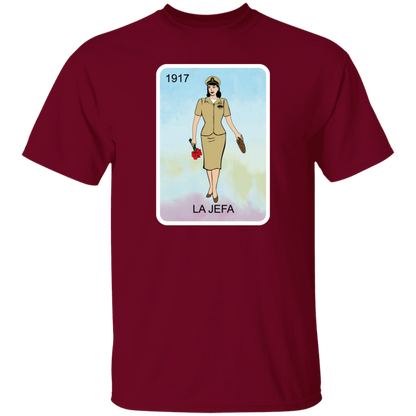La Jefa Brown Shoe 5.3 oz. T-Shirt