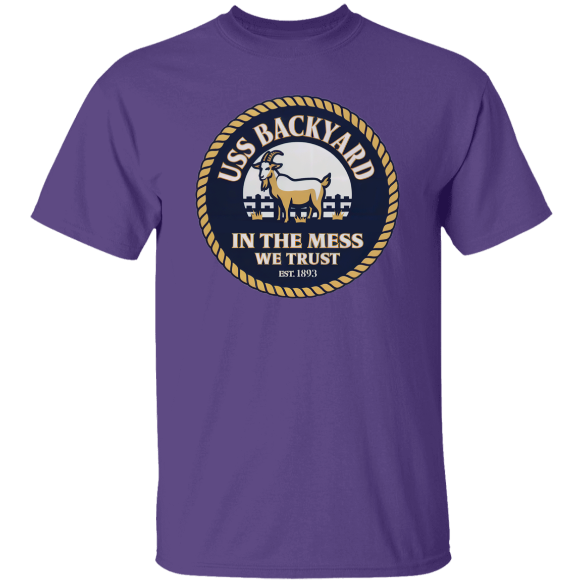 USS Backyard 5.3 oz. T-Shirt