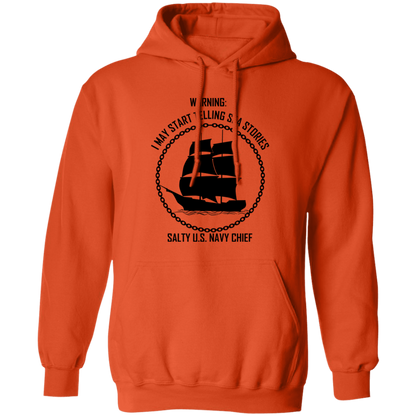 Salty Sea Story Pullover Hoodie