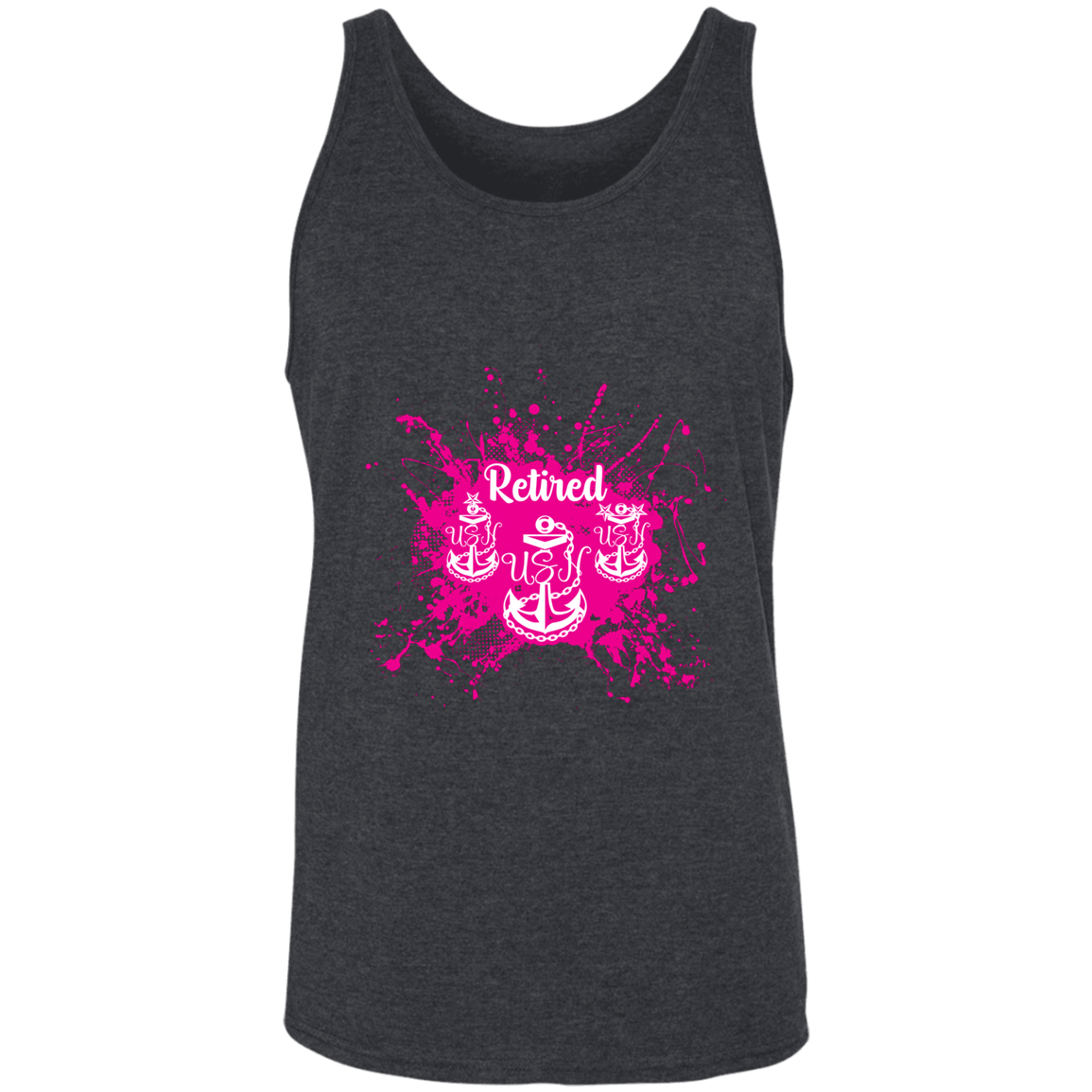 Retired Chief Pink Paint Unisex Tank