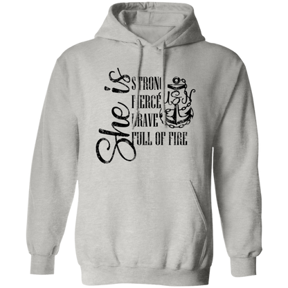 She Is Pullover Hoodie