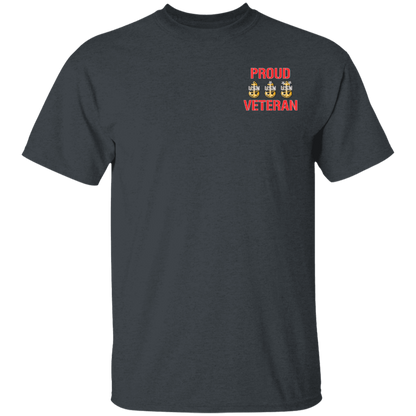 Proud Veteran FB 5.3 oz. T-Shirt