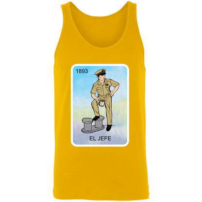 El Jefe Card Unisex Tank